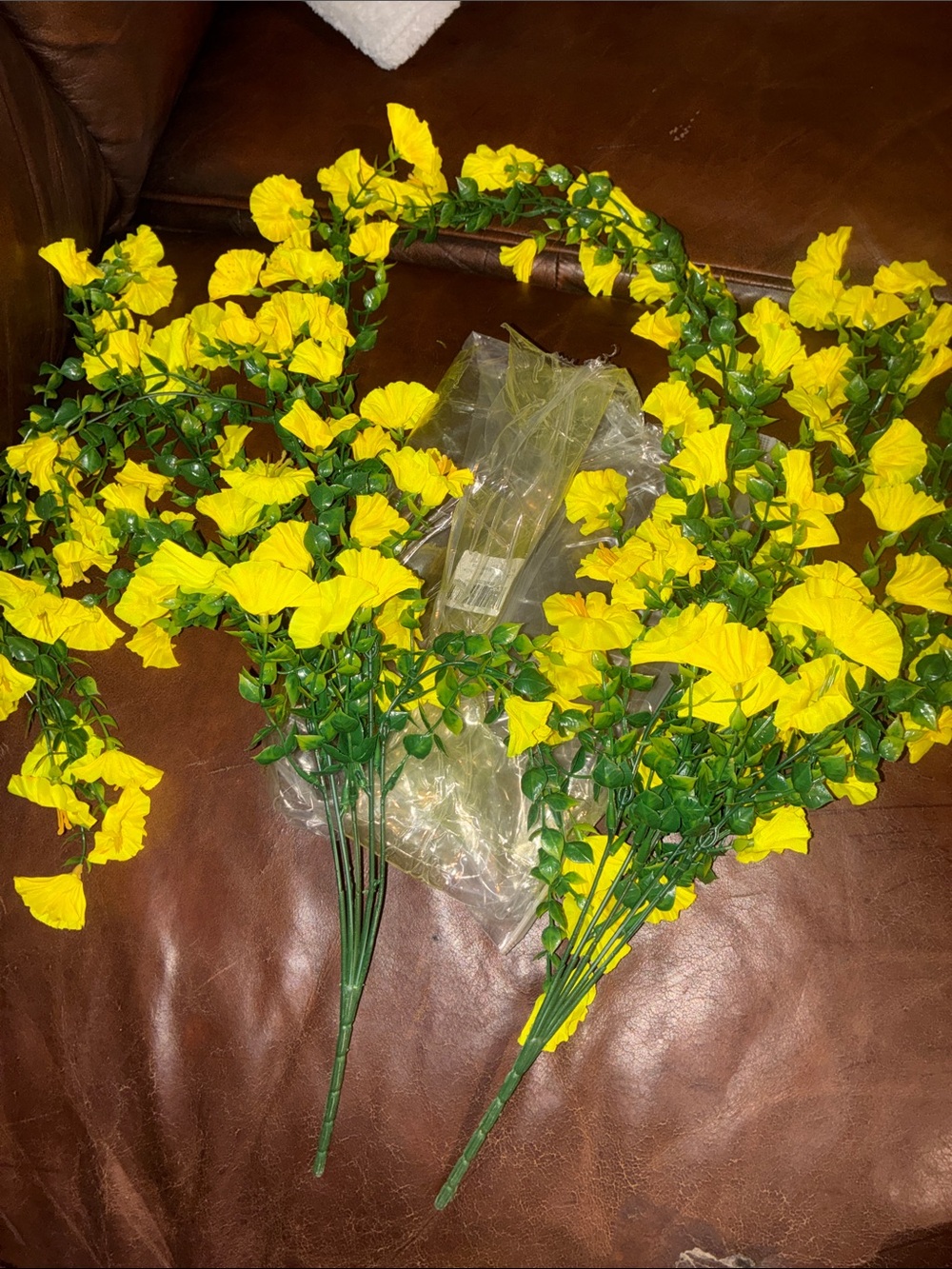 Yellow Artificial Flower Garland - Home Accents
